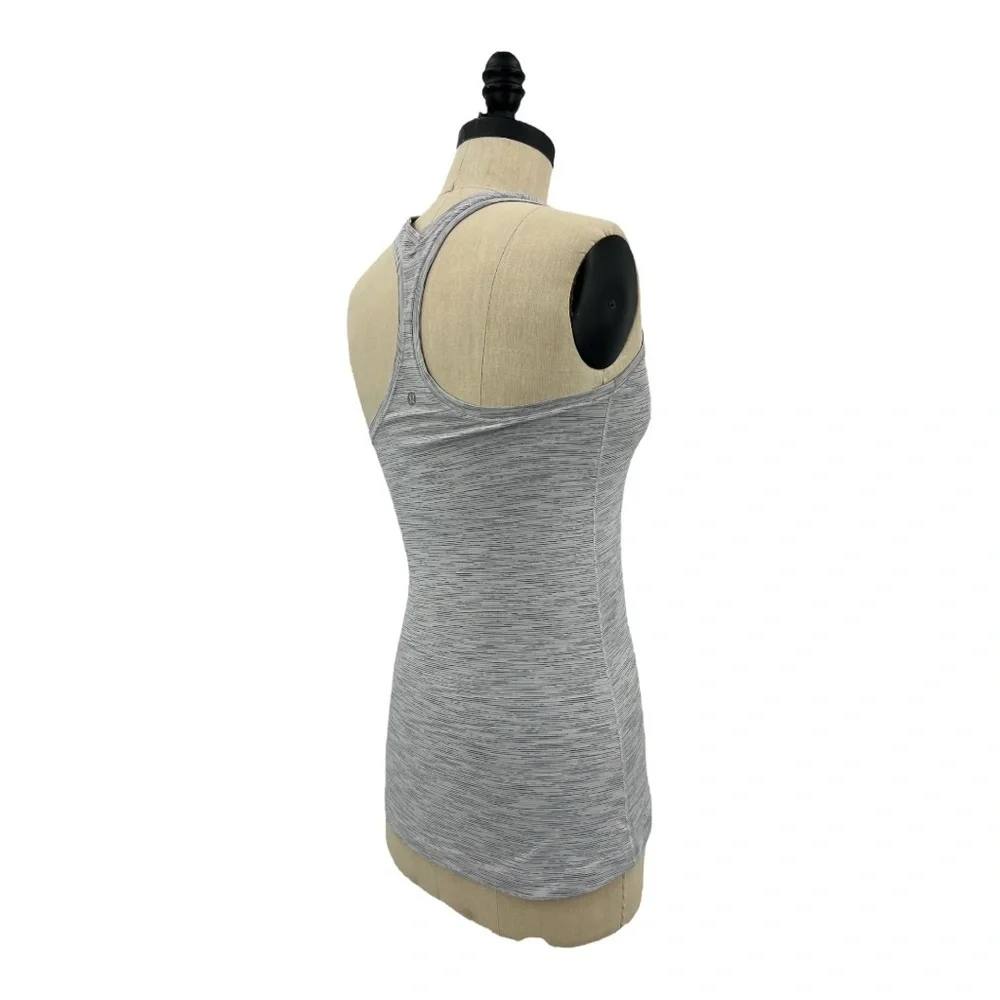 Lululemon Cool Racerback II Wee Are From Space Ice Grey Alpine White SZ 8